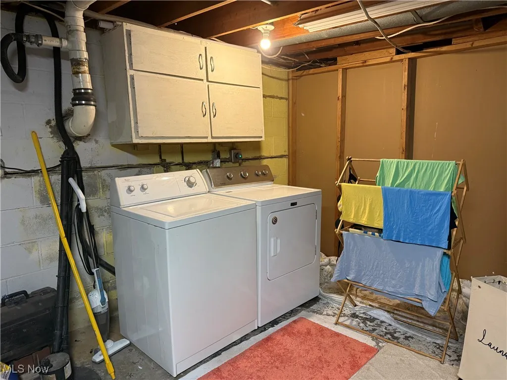 located in basement
