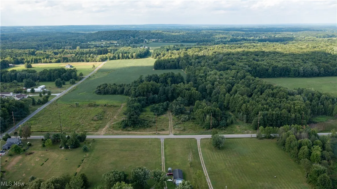 Bird's eye view featuring a rural view