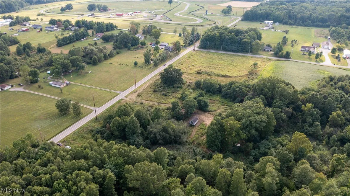 Drone / aerial view with a rural view