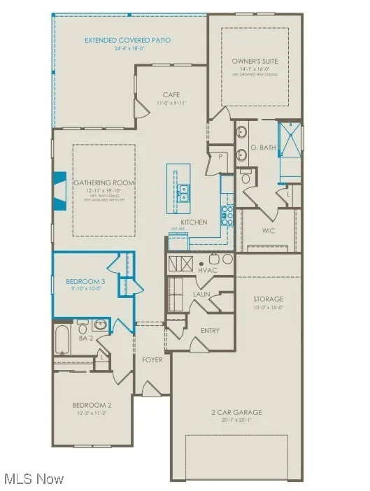 View of room layout