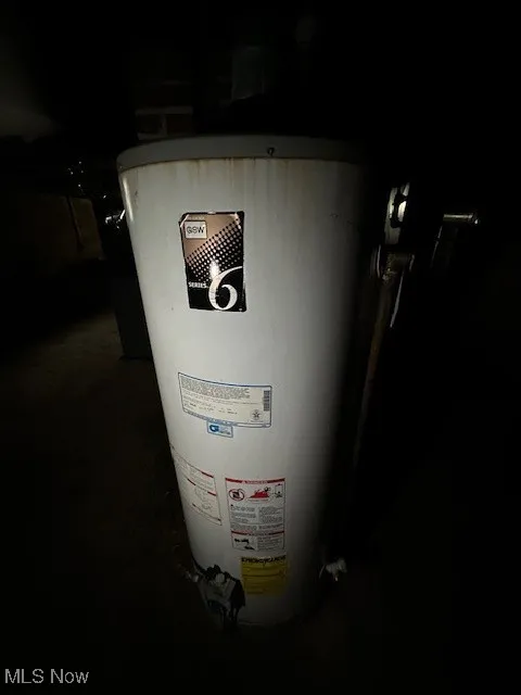 Utilities with gas water heater