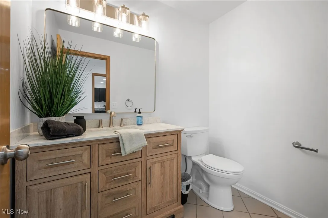 Half bath first floor