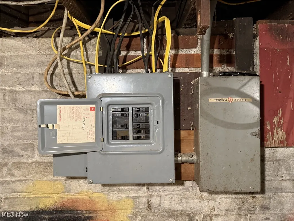 Utility room featuring electric panel