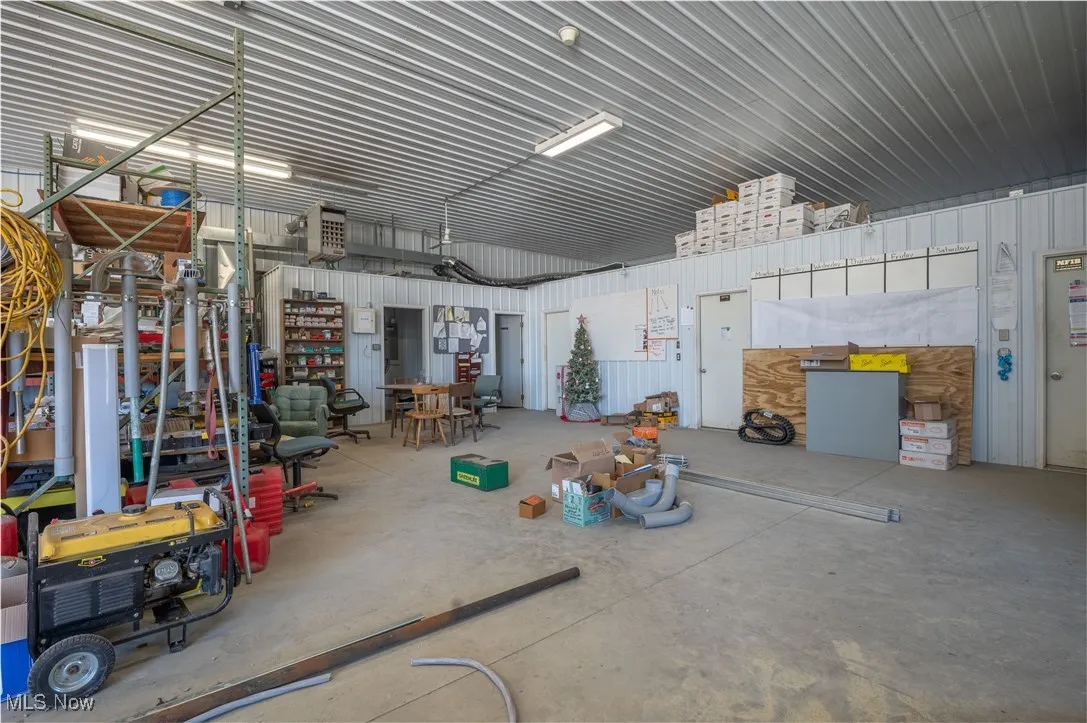 Commercial shop area