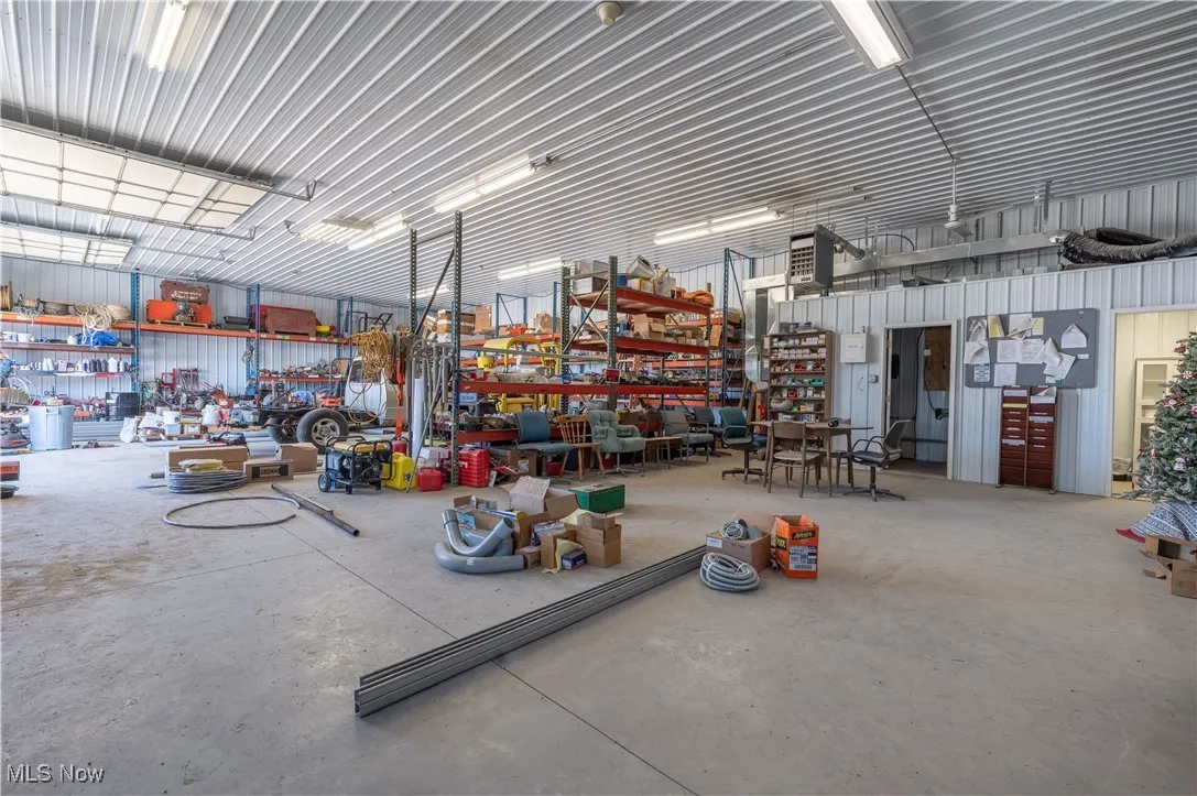 Commercial shop area