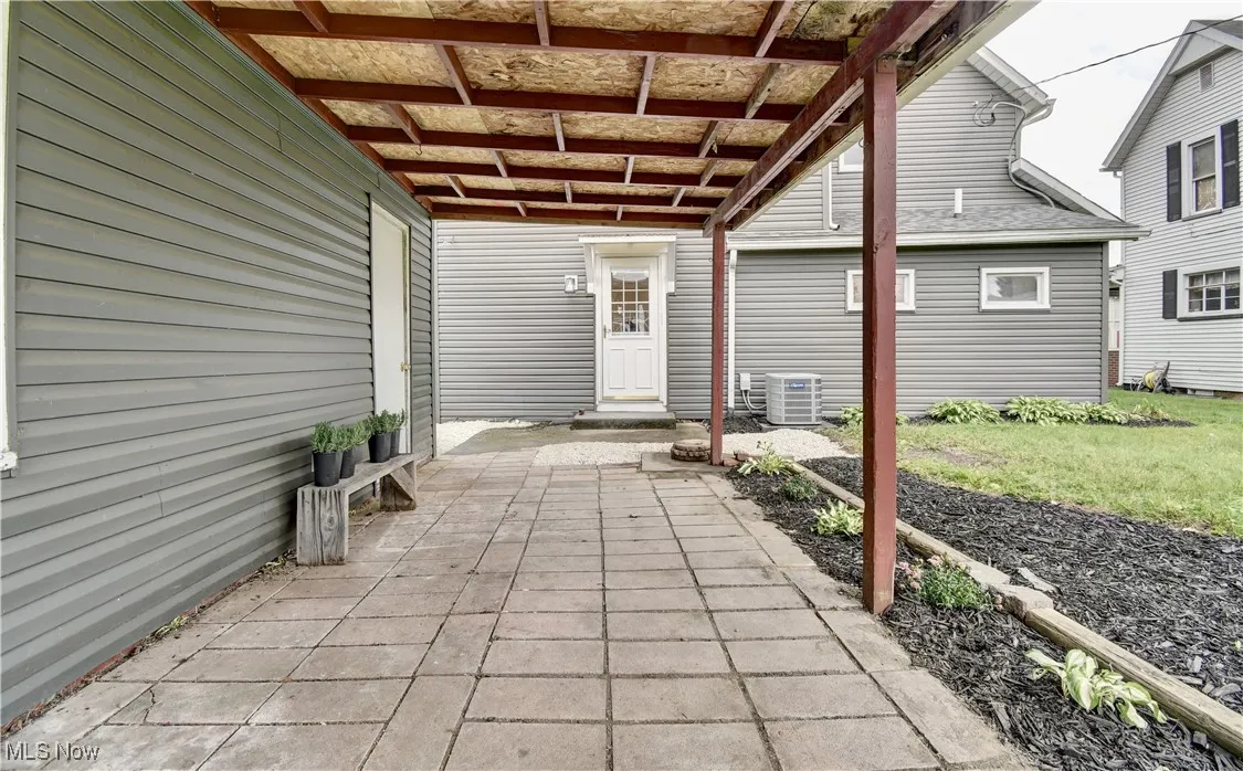 View of patio / terrace with central AC unit