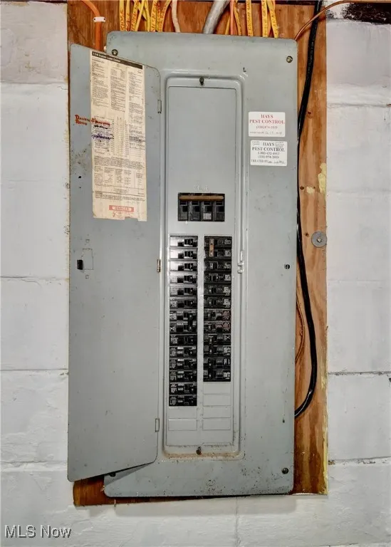 Utilities with electric panel