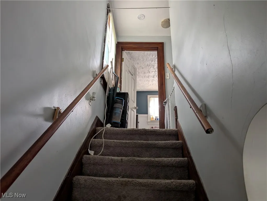 View of stairs