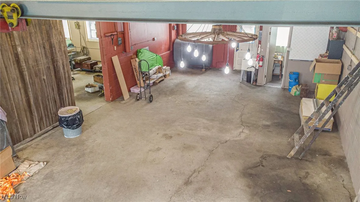 View of basement