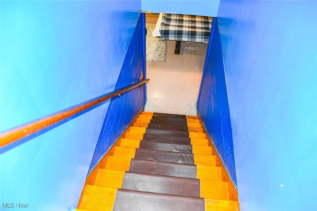 View of stairway