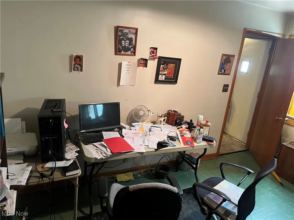 View of home office