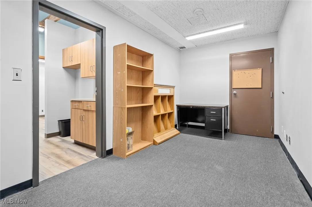 Secondary view of back office area.
