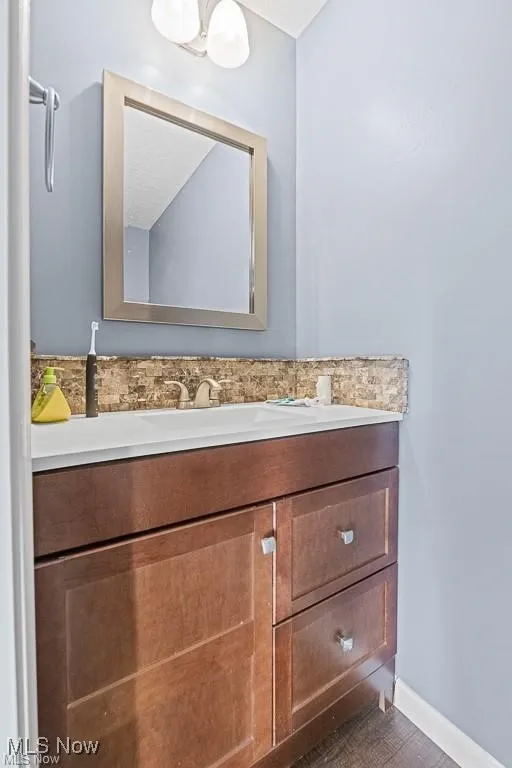 first floor half bath