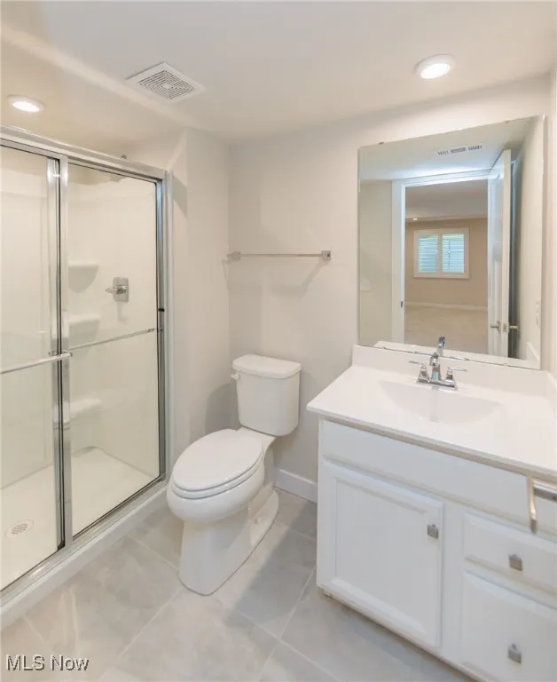 Full bath in finished lower level

