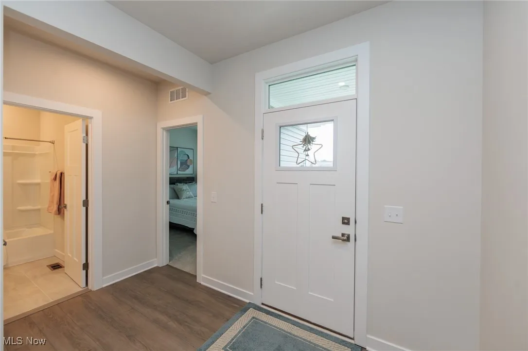 Foyer with closet