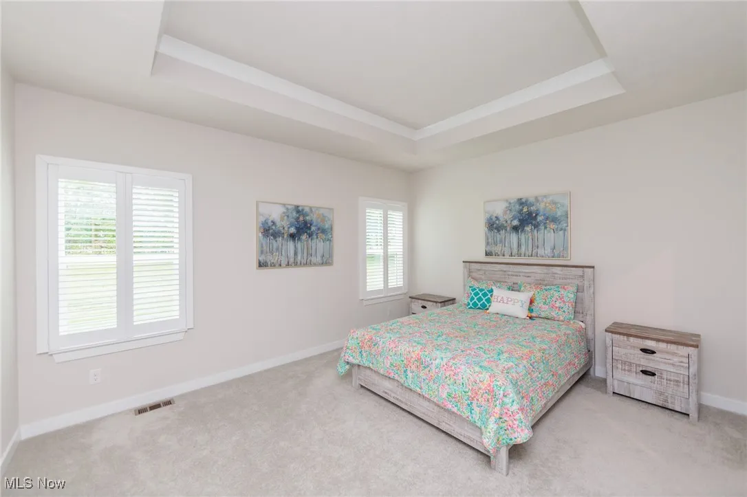 Master Bedroom w/tray ceiling