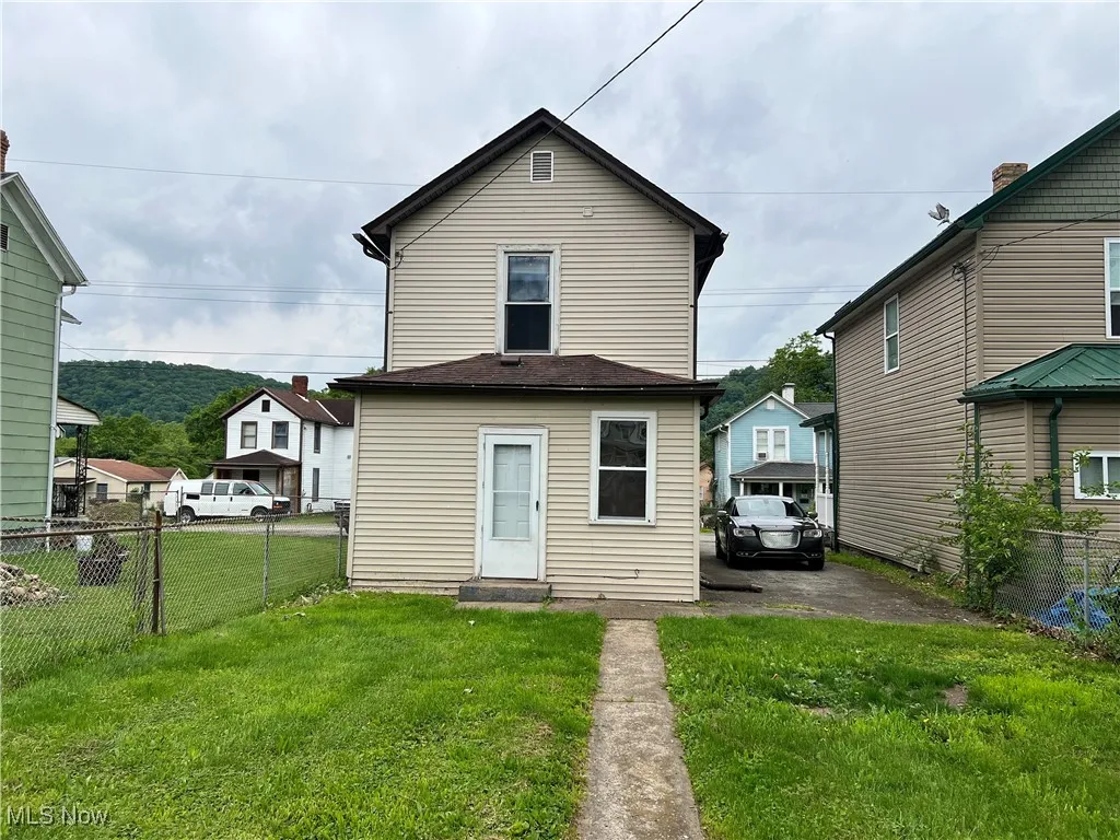 View of back of property