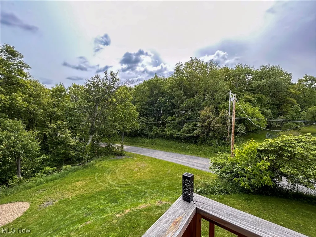View from deck off kitchen