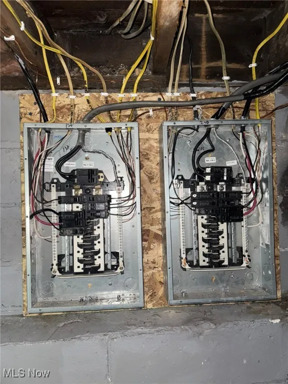 Utilities featuring electric panel