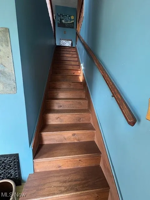 View of stairs