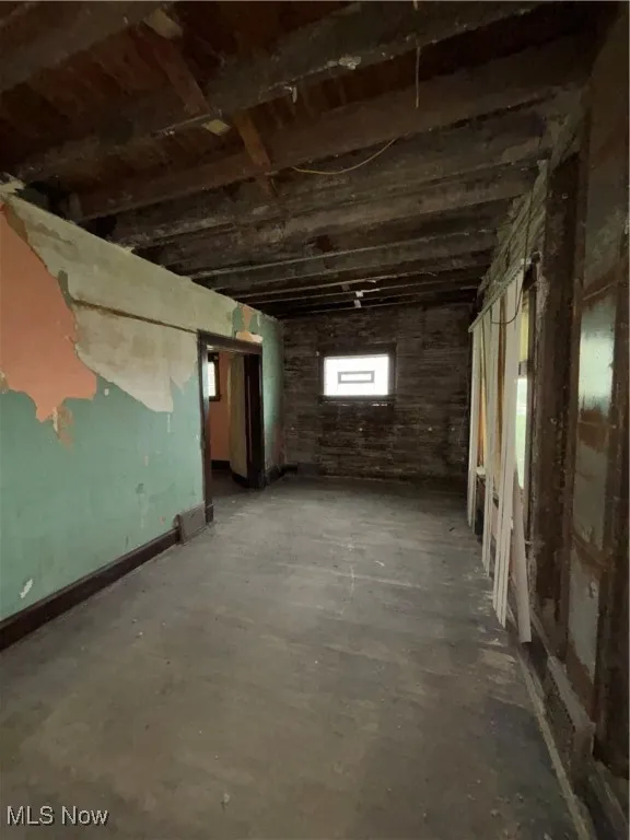 View of basement