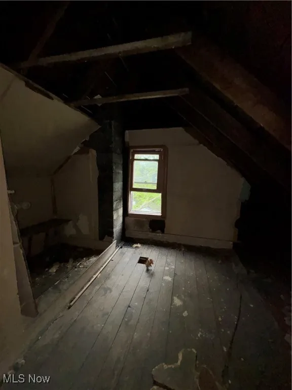 View of attic