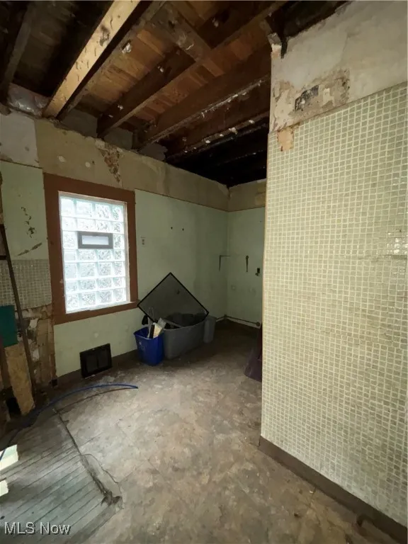 View of basement