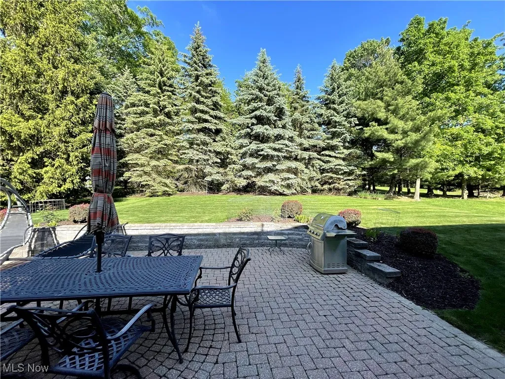 View of patio / terrace with a grill