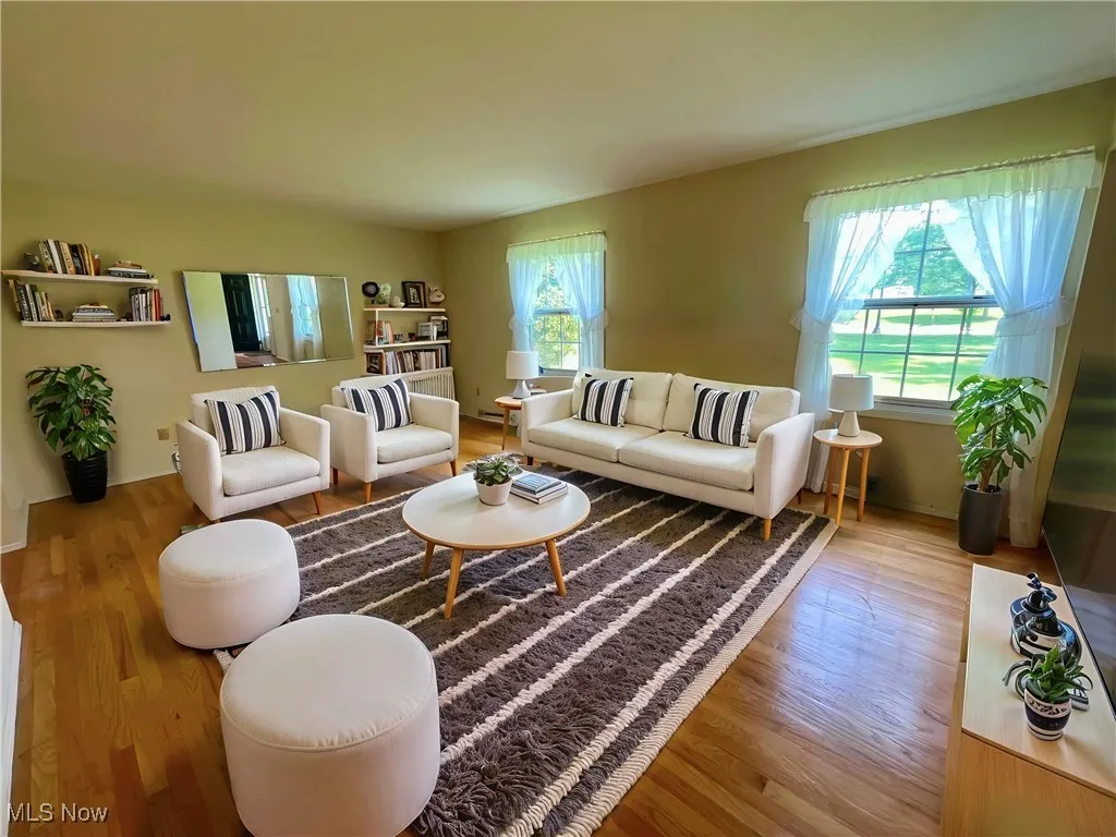 Formal living room - virtually staged