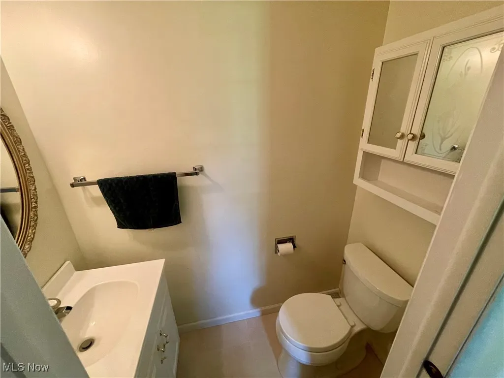 Half bath - first floor