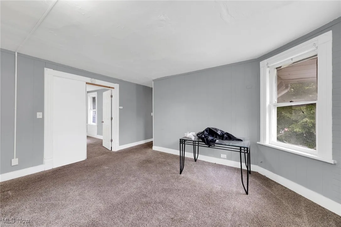 Spare room with carpet flooring