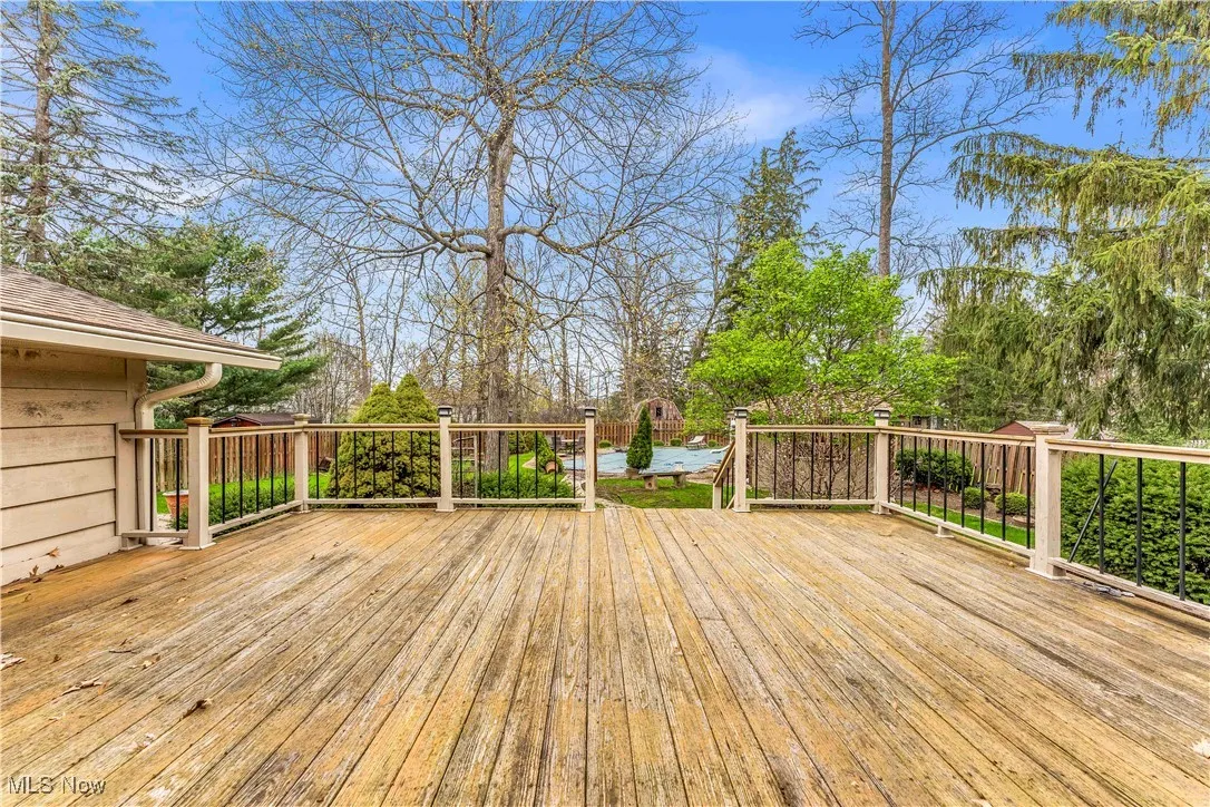 Deck off Kitchen