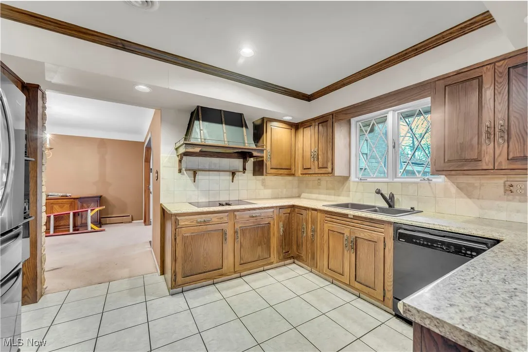 Kitchen looking into Dining Room