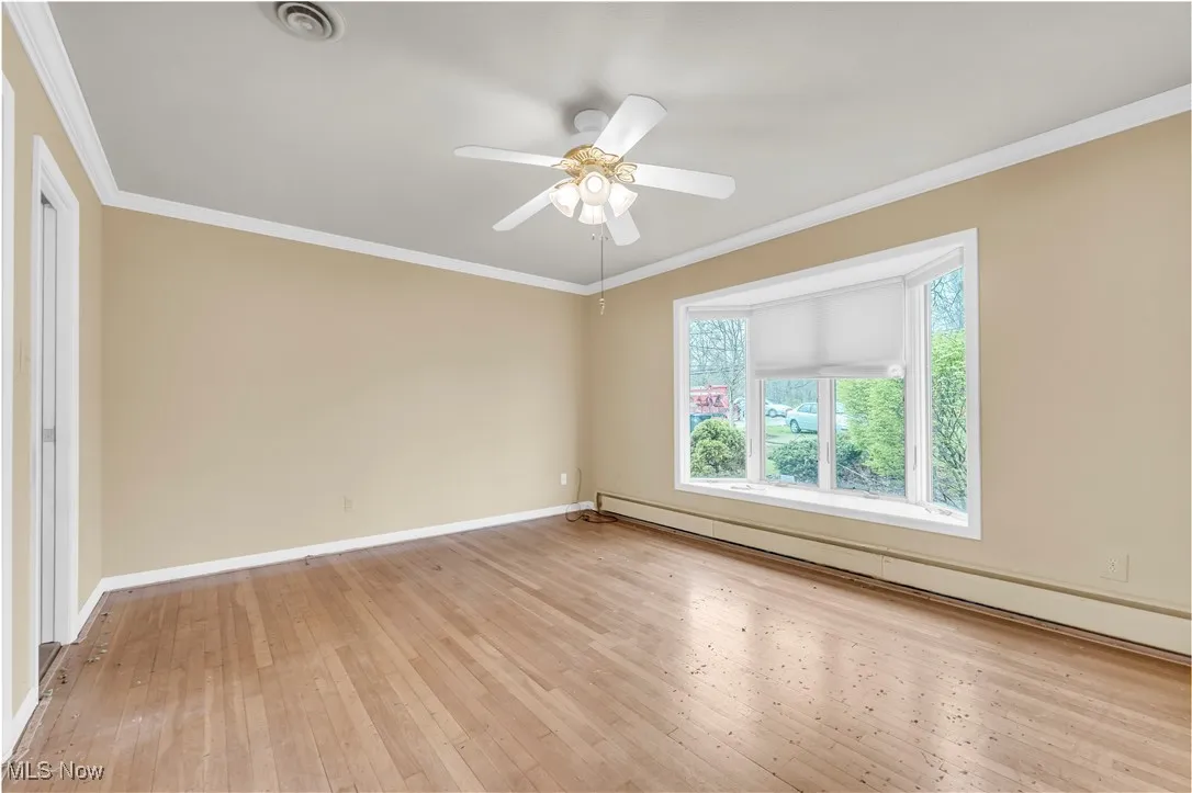 Master Bedroom has Bay Window