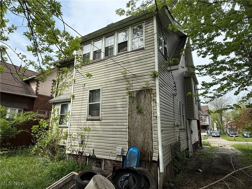 View of back of property