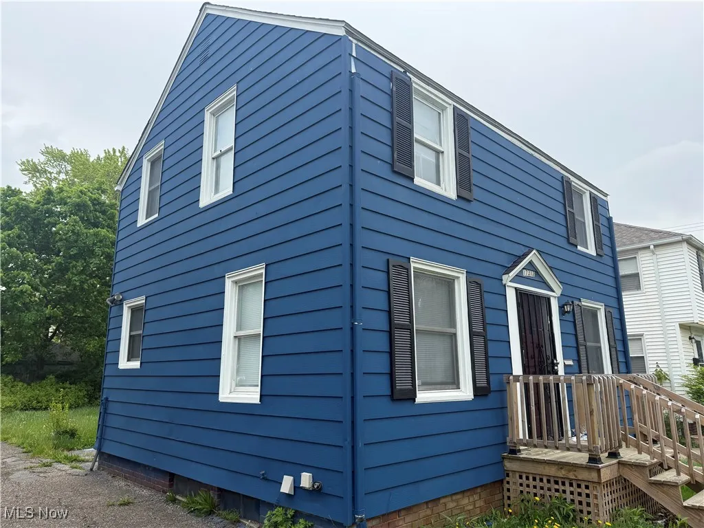 View of back of house