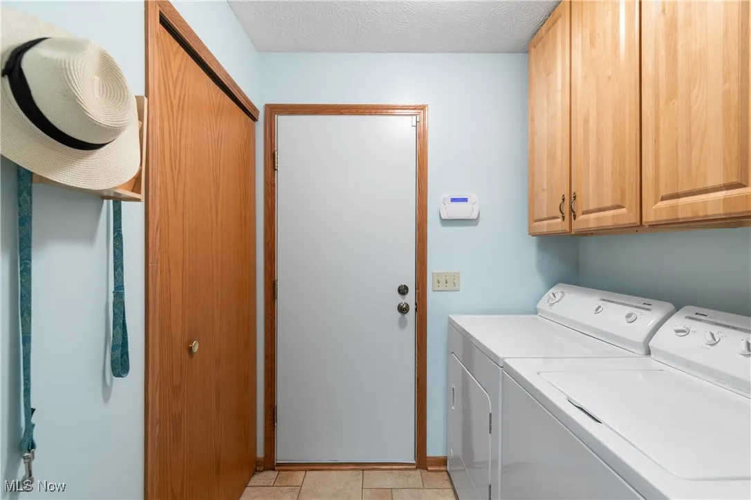 Step in from the garage to the 1st floor laundry and large pantry.