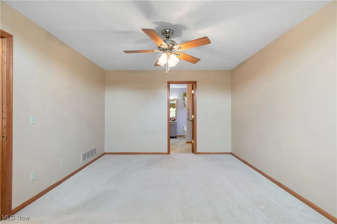 Master bedroom suite