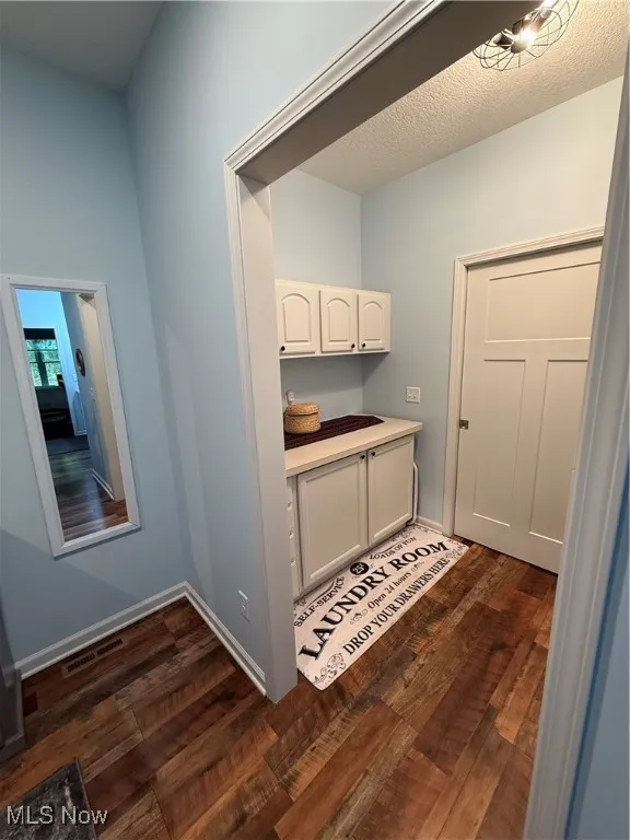 View of the Laundry Room from the Master Closet.