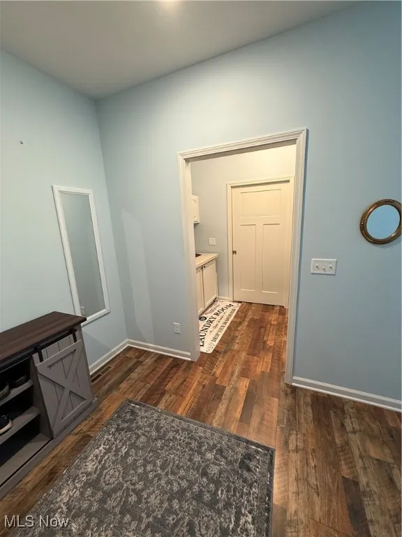 Easy access to the Laundry Room from the Master Closet.  Washer/Dryer stays! Folding table, sink and cabinets!