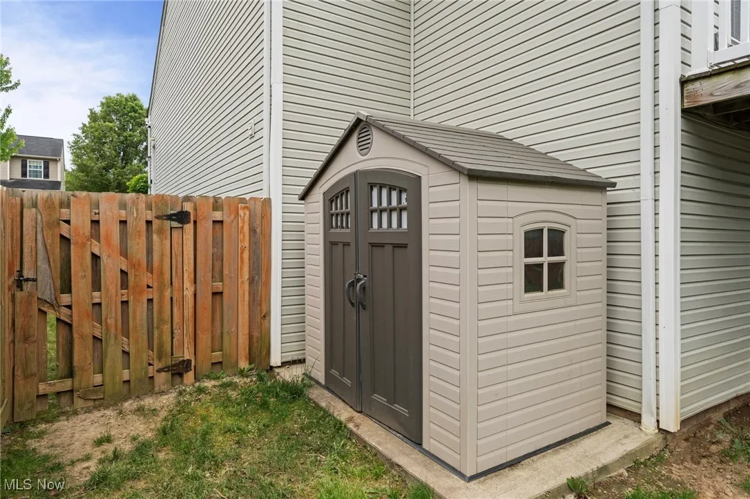 View of shed