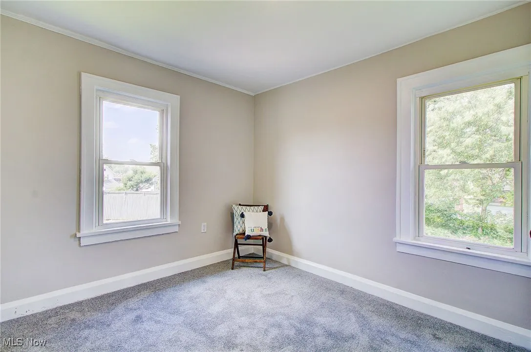Bedroom 1 with two closets.