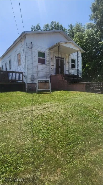 Front of building