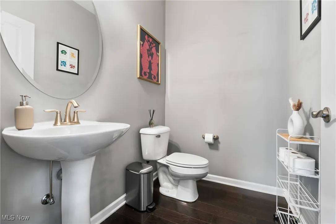 main floor half bath