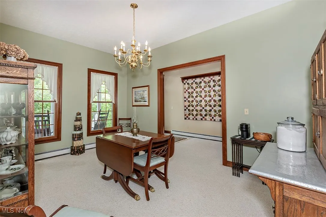 Both the Dining Room and Great Room are dressed in neutral tones to accommodate any type or style of furnishings or decor.
