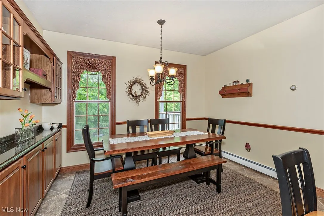 Close-up view of the Kitchen dinette or breakfast nook. Ideal for casual or everyday meals.
