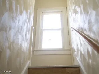 View of stairs