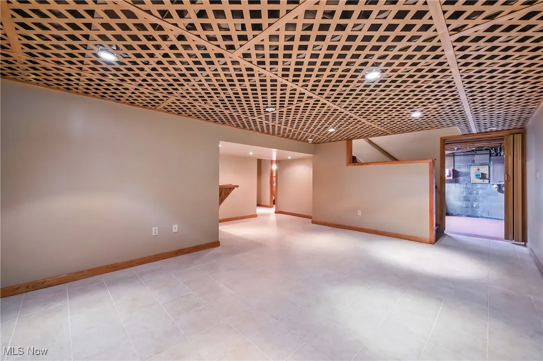 Finished basement