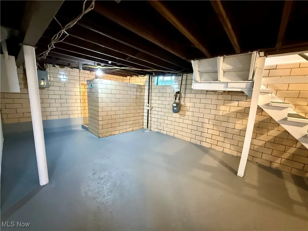 View of basement
