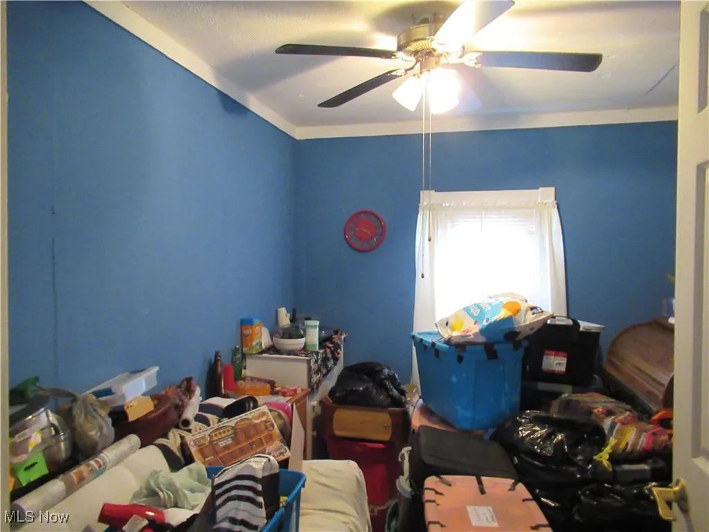 Bedroom #2  with ceiling fan